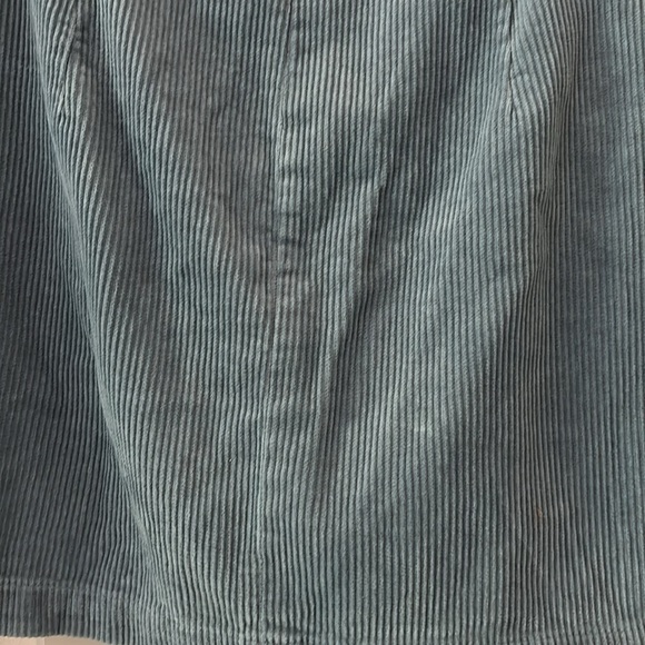 Blue Corduroy Snap-Front Skirt TRUTH BY REPUBLIC Size 6 - Picture 6 of 15